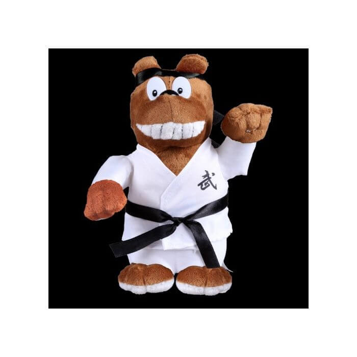 Eclipse Martial Art Supplies Sporting Goods Bear Plush- Black Belt Karate Bear