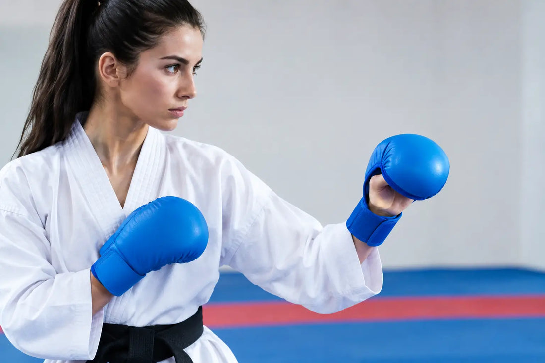 Karate Gloves for Kumite That Fit and Protect