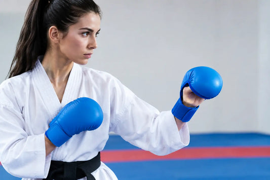 Karate Gloves for Kumite That Fit and Protect