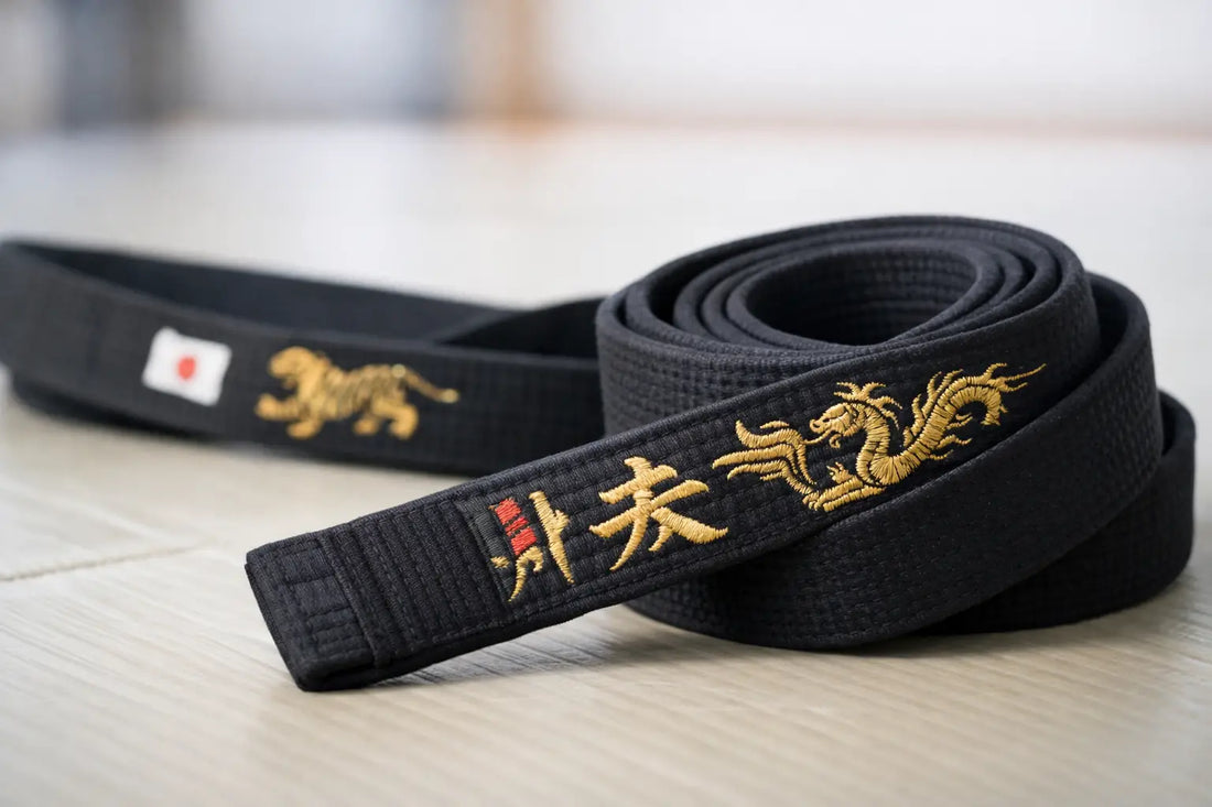 Custom Embroidered Black Belts Explained