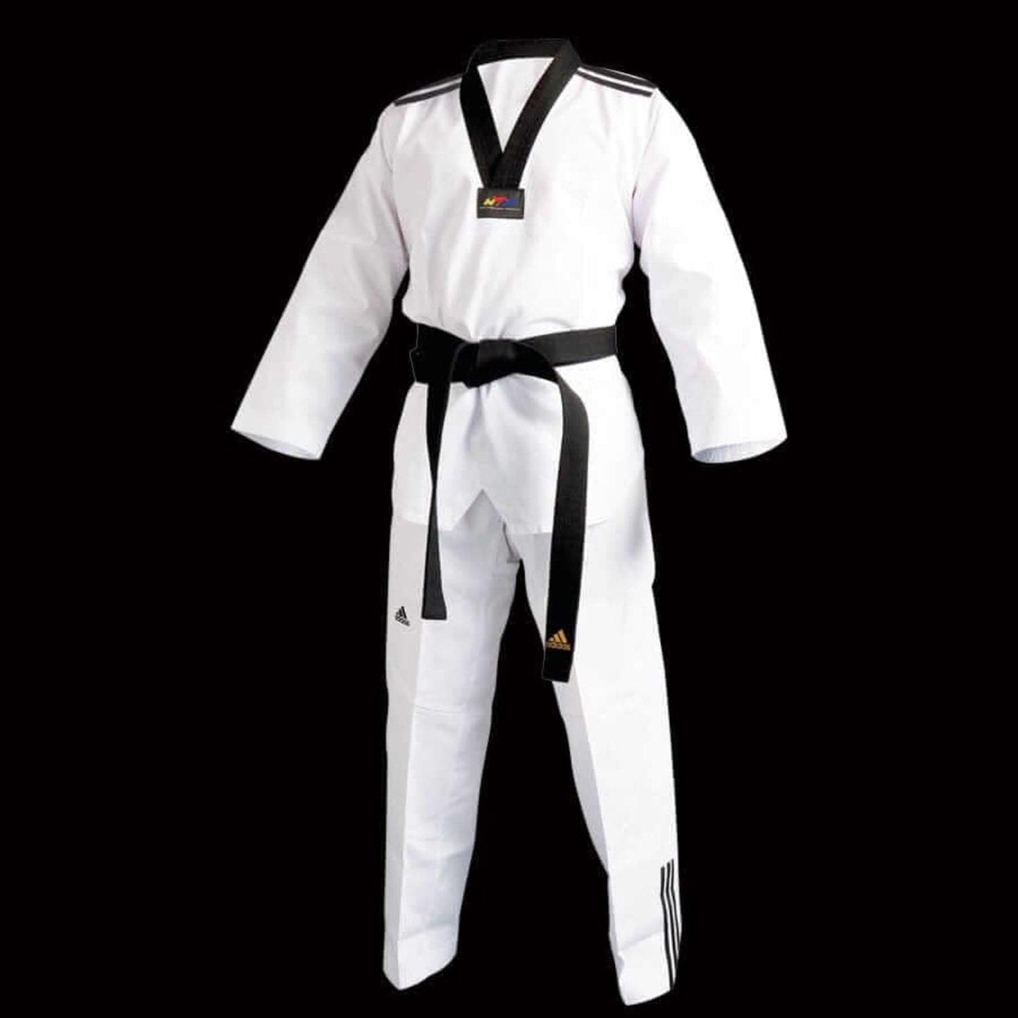 adidas sporting goods Adidas ADI-CLUB TAEKWONDO UNIFORM 3 STRIPES WTF approved