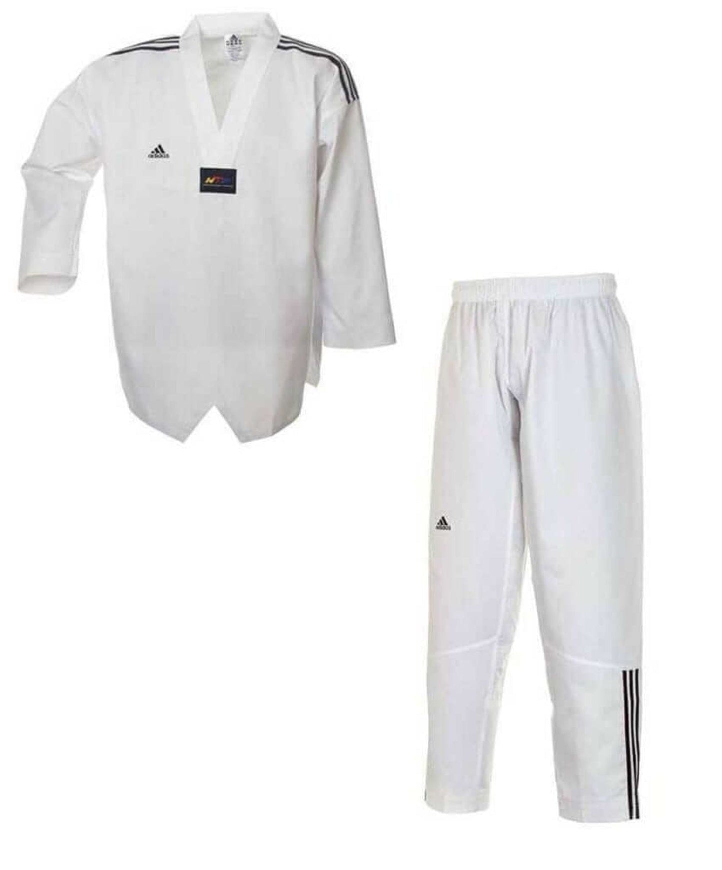 adidas sporting goods Adidas ADI-CLUB TAEKWONDO UNIFORM 3 STRIPES WTF approved