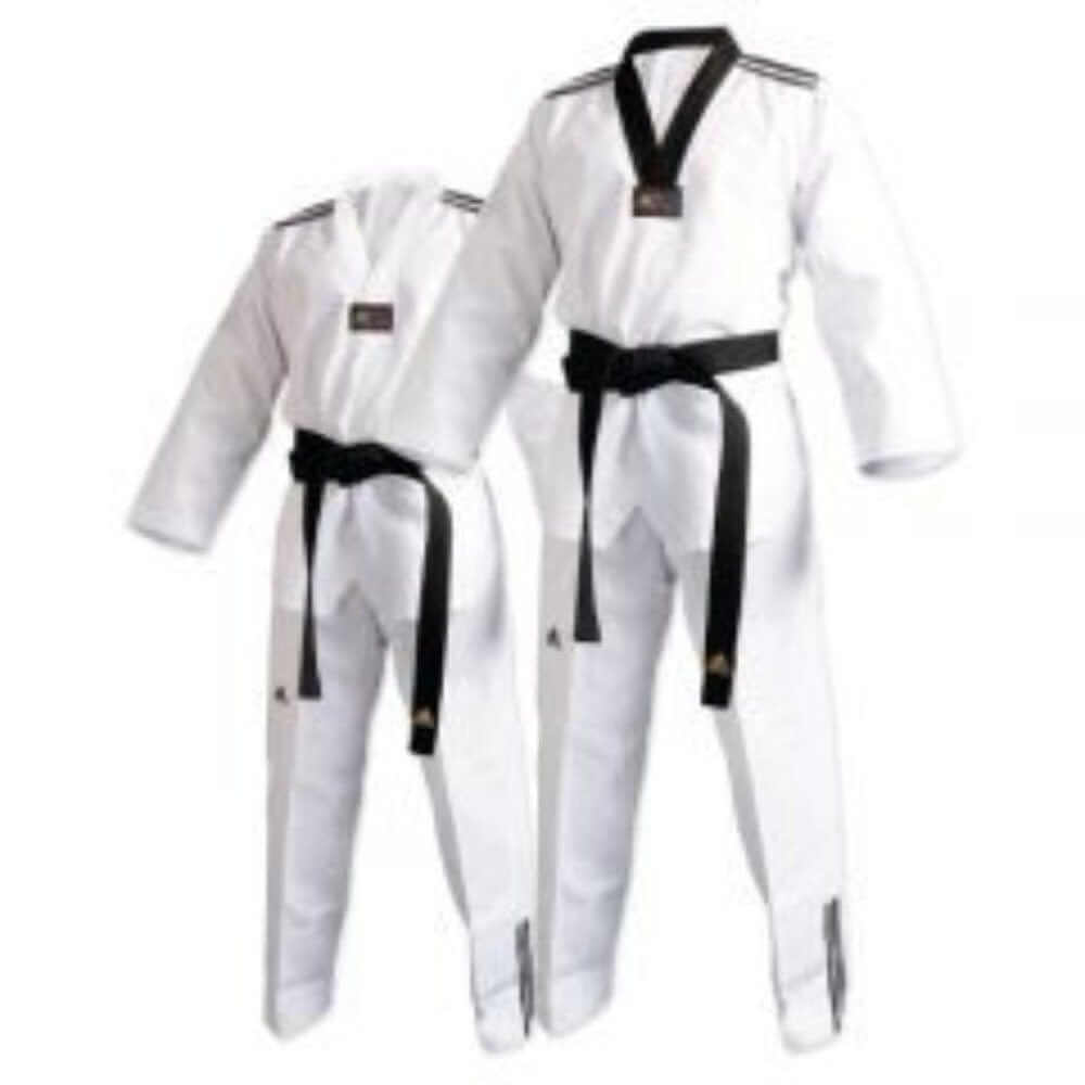adidas sporting goods Adidas ADI-CLUB TAEKWONDO UNIFORM 3 STRIPES WTF approved