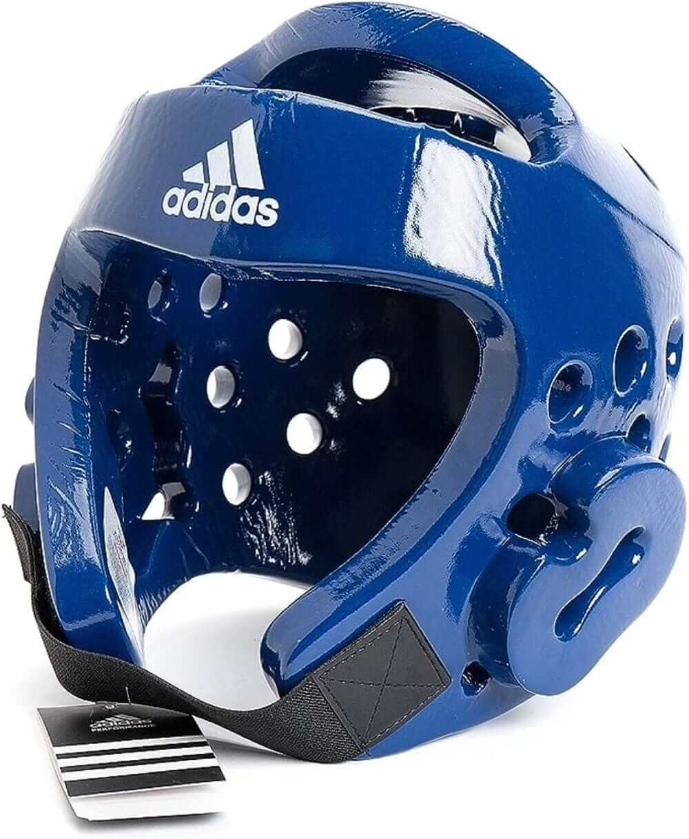 Adidas sporting goods small / Blue adidas Taekwondo Headgear 3 Colors WTF Approved Head Guard