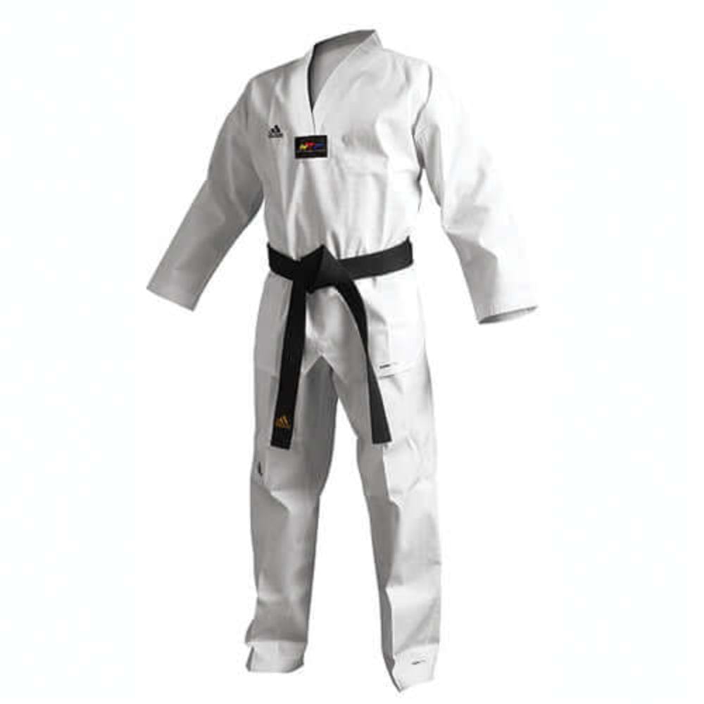 adidas sporting goods white / 0-ch small ADICHAMP III TAEKWONDO UNIFORM WTF