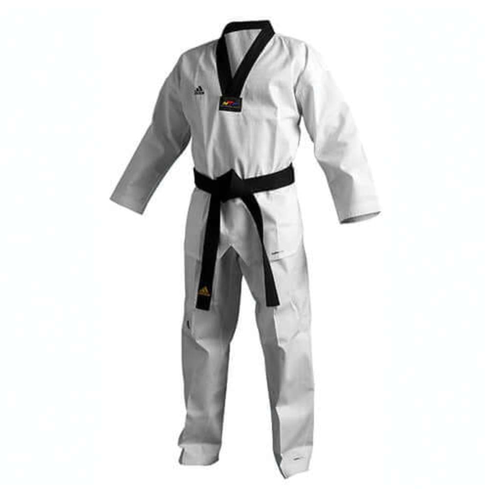 adidas sporting goods white/black / 0-ch small ADICHAMP III TAEKWONDO UNIFORM WTF