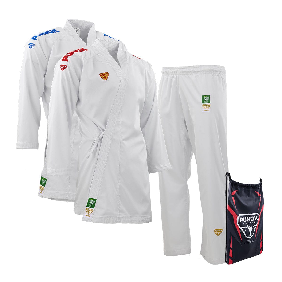 BlackBeltShop Sporting Goods 1 Punok Takyon Kumite Gi Set WKF approved