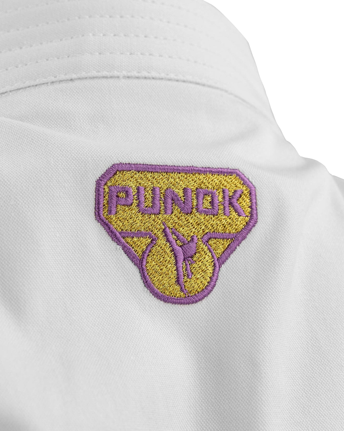 BlackBeltShop Sporting Goods Punok Takyon Kata Gold Set - Purple/Pink