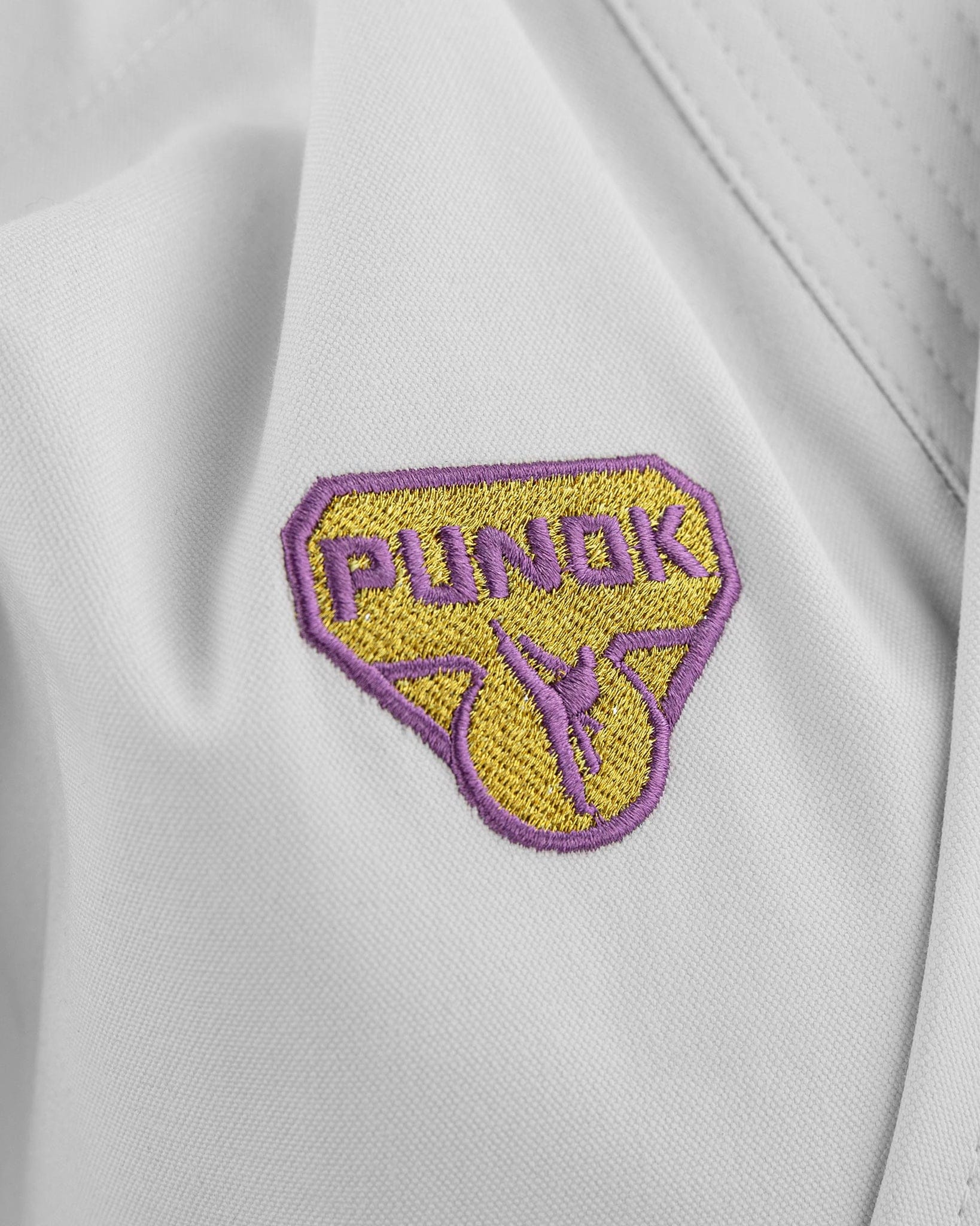 BlackBeltShop Sporting Goods Punok Takyon Kata Gold Set - Purple/Pink