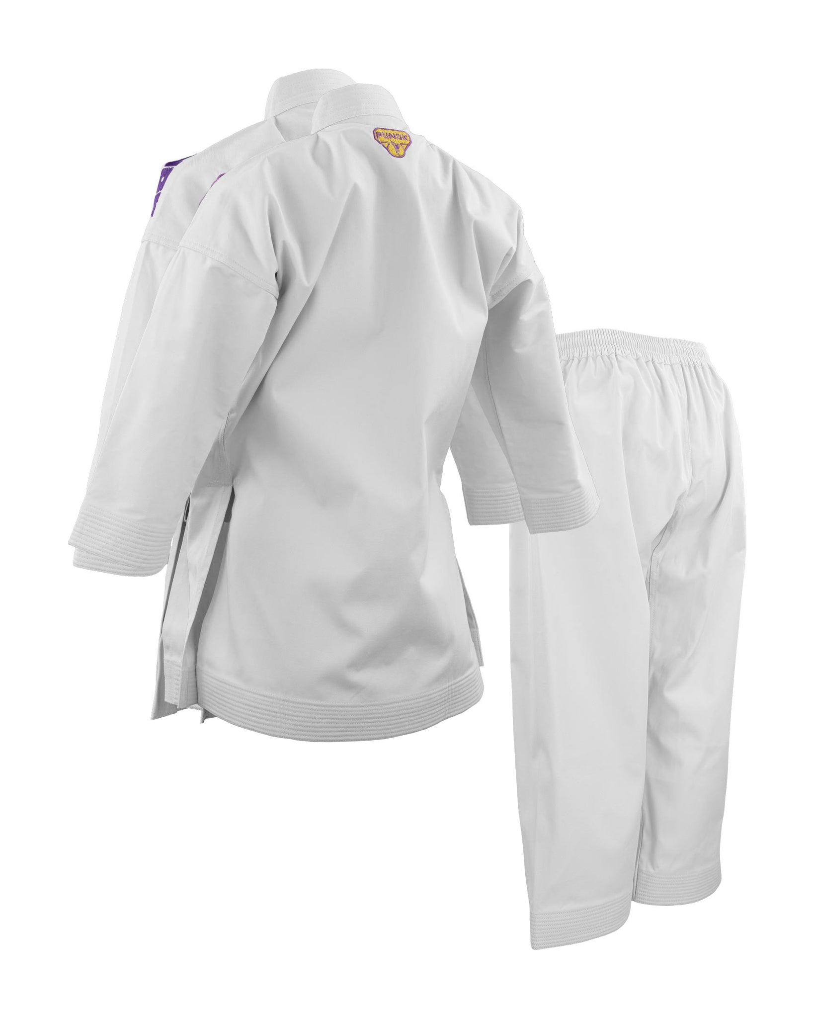 BlackBeltShop Sporting Goods Punok Takyon Kata Gold Set - Purple/Pink