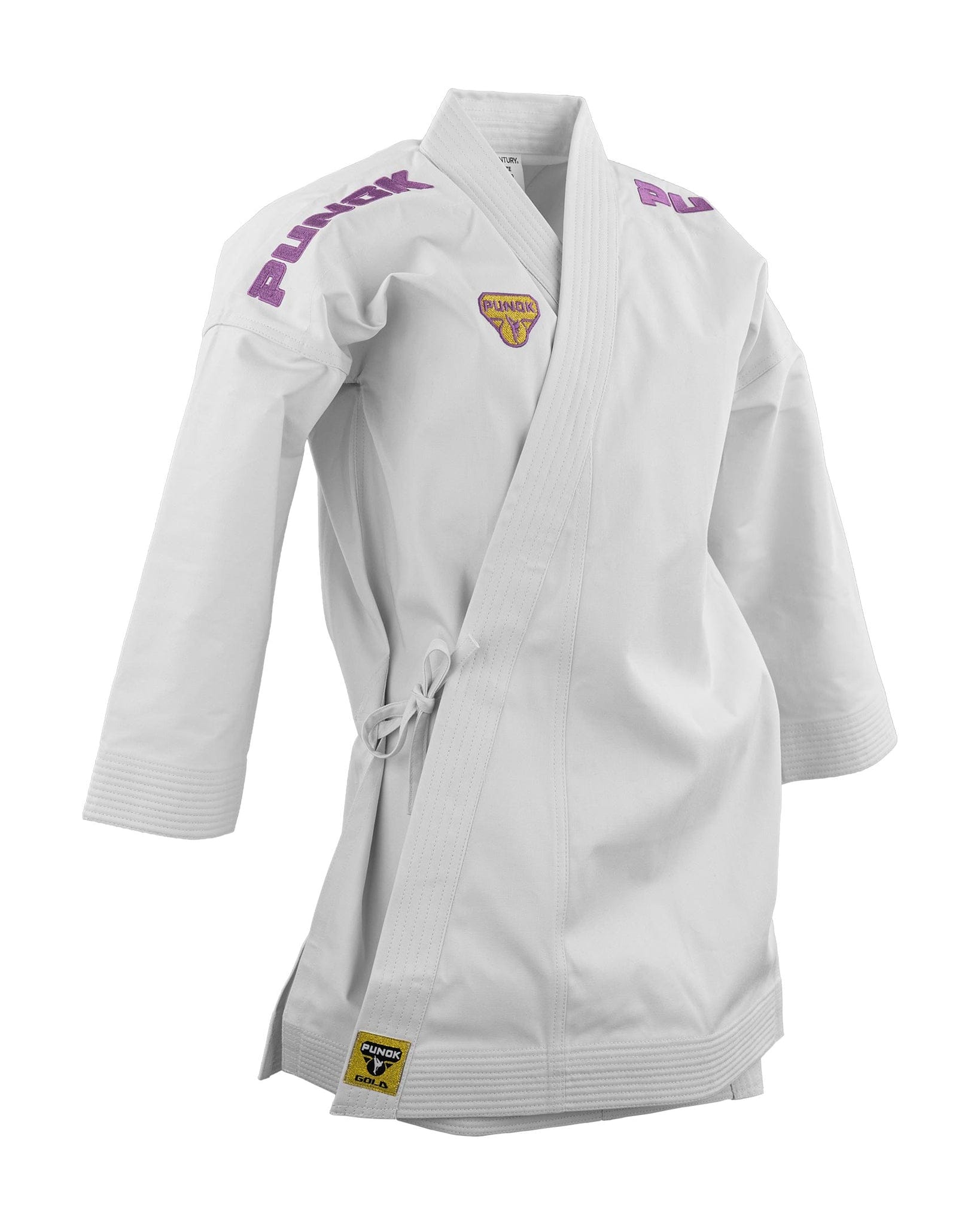 BlackBeltShop Sporting Goods Punok Takyon Kata Gold Set - Purple/Pink