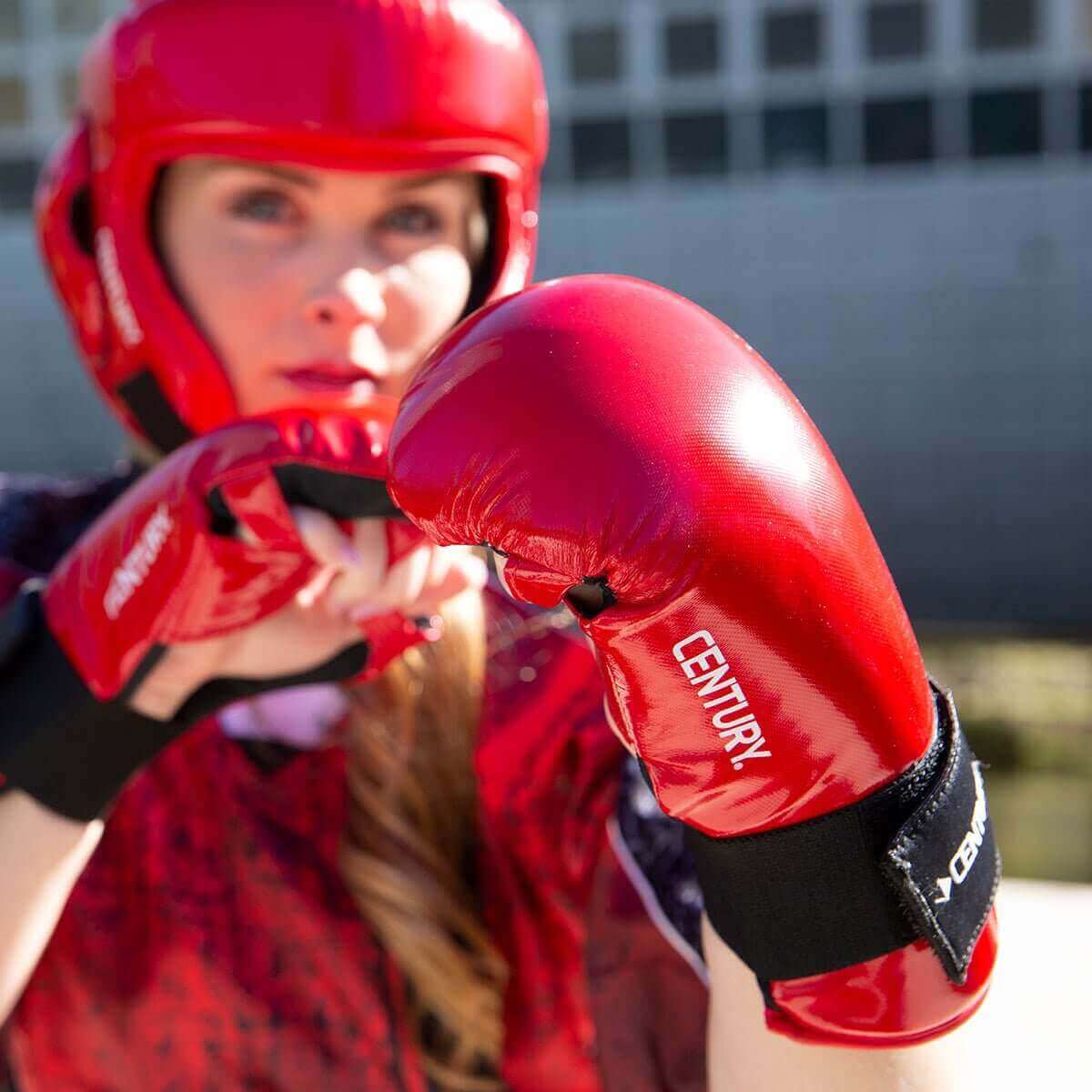 Century sporting goods KIZE Sparring Headgear Karate Sparring Gear