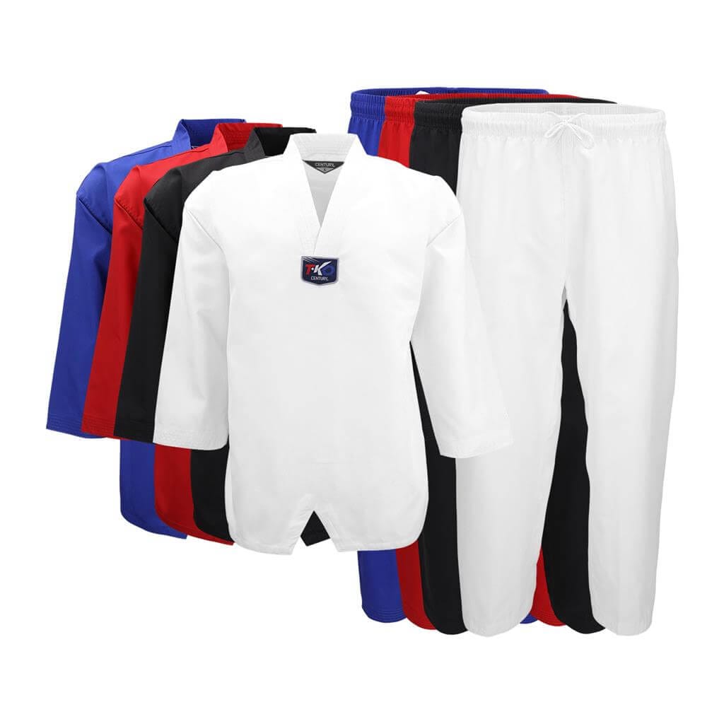 Century sporting goods Student Ribbed Uniform V-neck TaeKwondo Gi