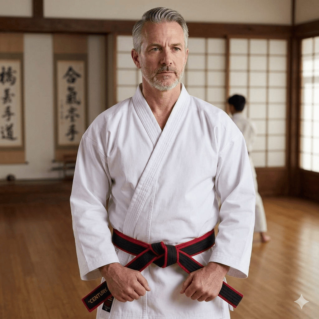 Century Sporting Goods Masters Bordered Black Belt Karate