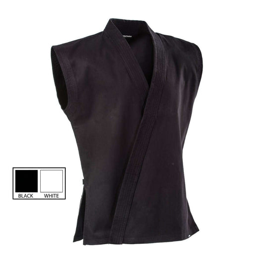 Century sporting goods 8 OZ. MIDDLEWEIGHT BRUSHED COTTON SLEEVELESS KARATE JACKET