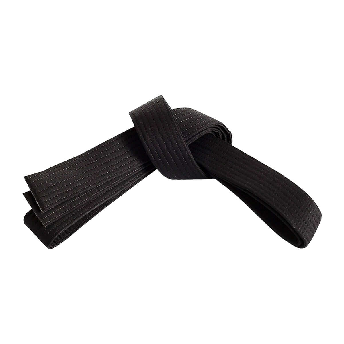 Century Sporting Goods Black / 0 -ch small Double Wrap Solid Belt 1.75 inch width karate Taekwondo