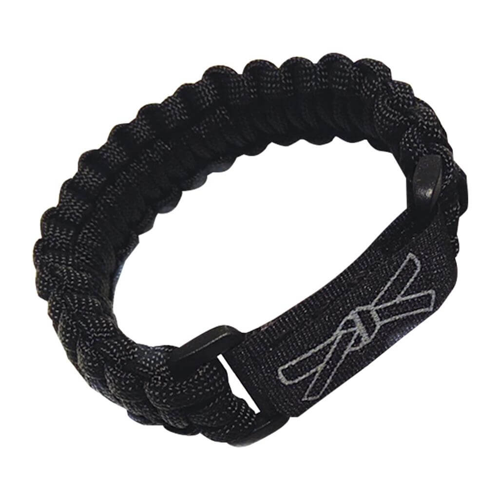 Century sporting goods Black Paracord Rank Bracelet Martial Arts Karate