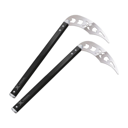 Century sporting goods black / 14 inch XMA ALUMINUM KAMAS martial arts karate