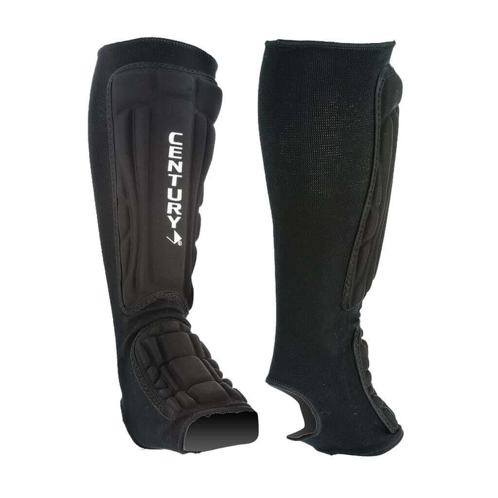 Century sporting goods black / small Century MARTIAL ARMOR SHIN INSTEP GUARDS