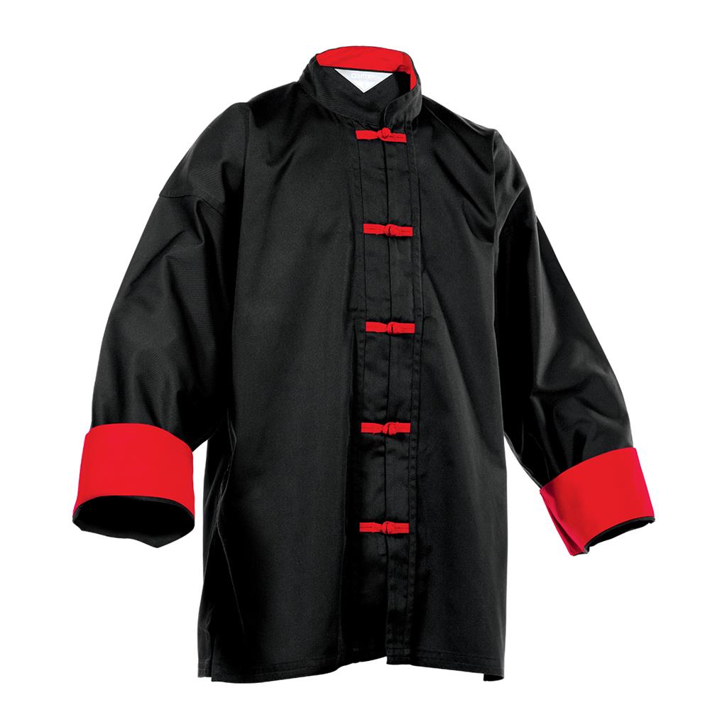 Century sporting goods Black w/ Red / 0 LIGHTWEIGHT KUNG FU TOP Separate