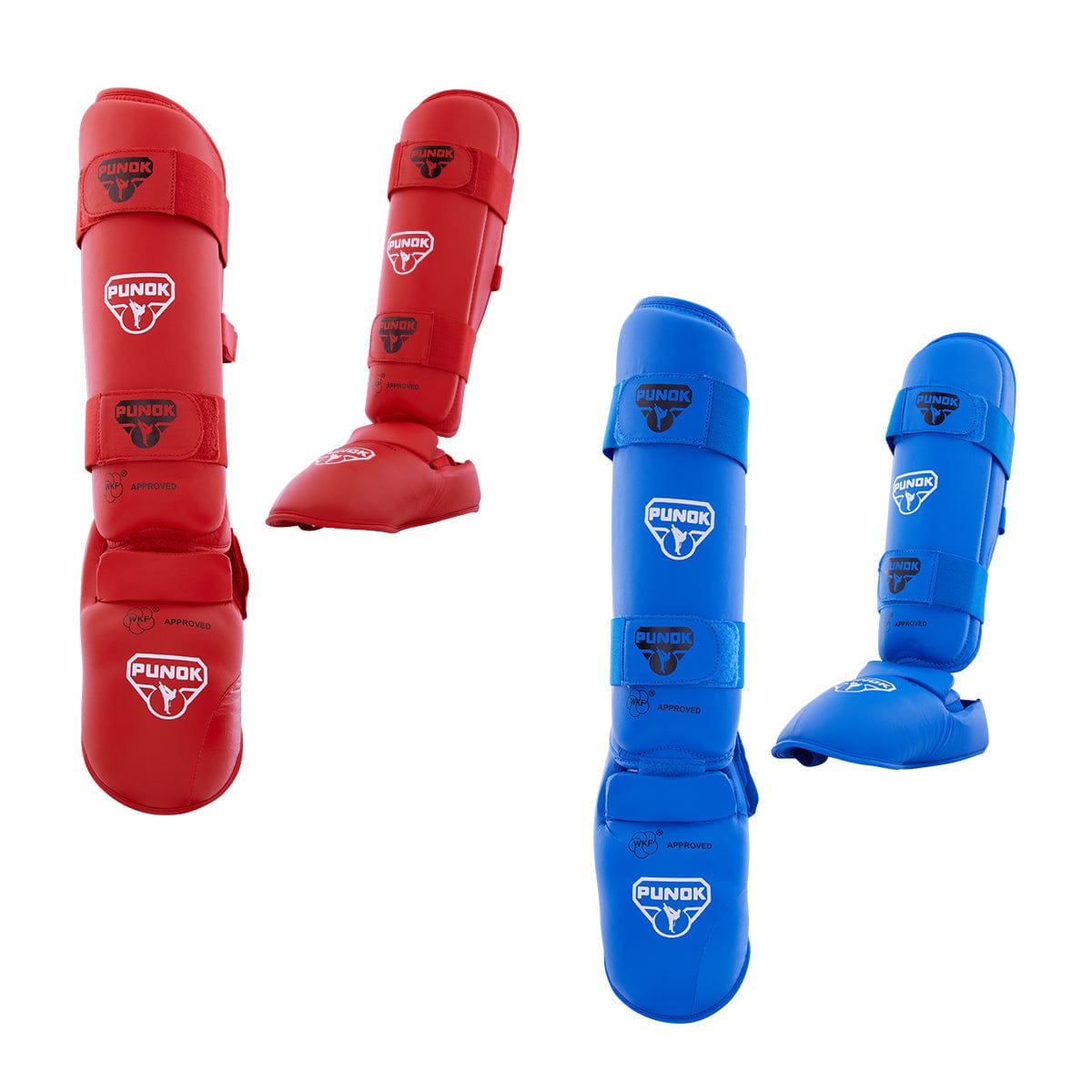 Century sporting goods Blue and Red Combo Set / x-small PUNOK WKF APPROVED SHIN INSTEP Red and Blue Combo Set