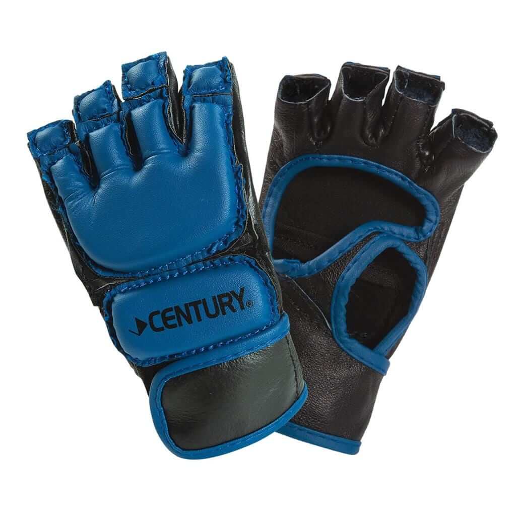 Century sporting goods blue / youth small/Medium OPEN PALM YOUTH MMA GLOVES mixed martial arts