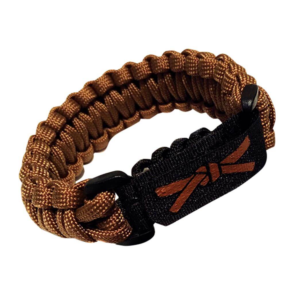 Century sporting goods Brown Paracord Rank Bracelet Martial Arts Karate