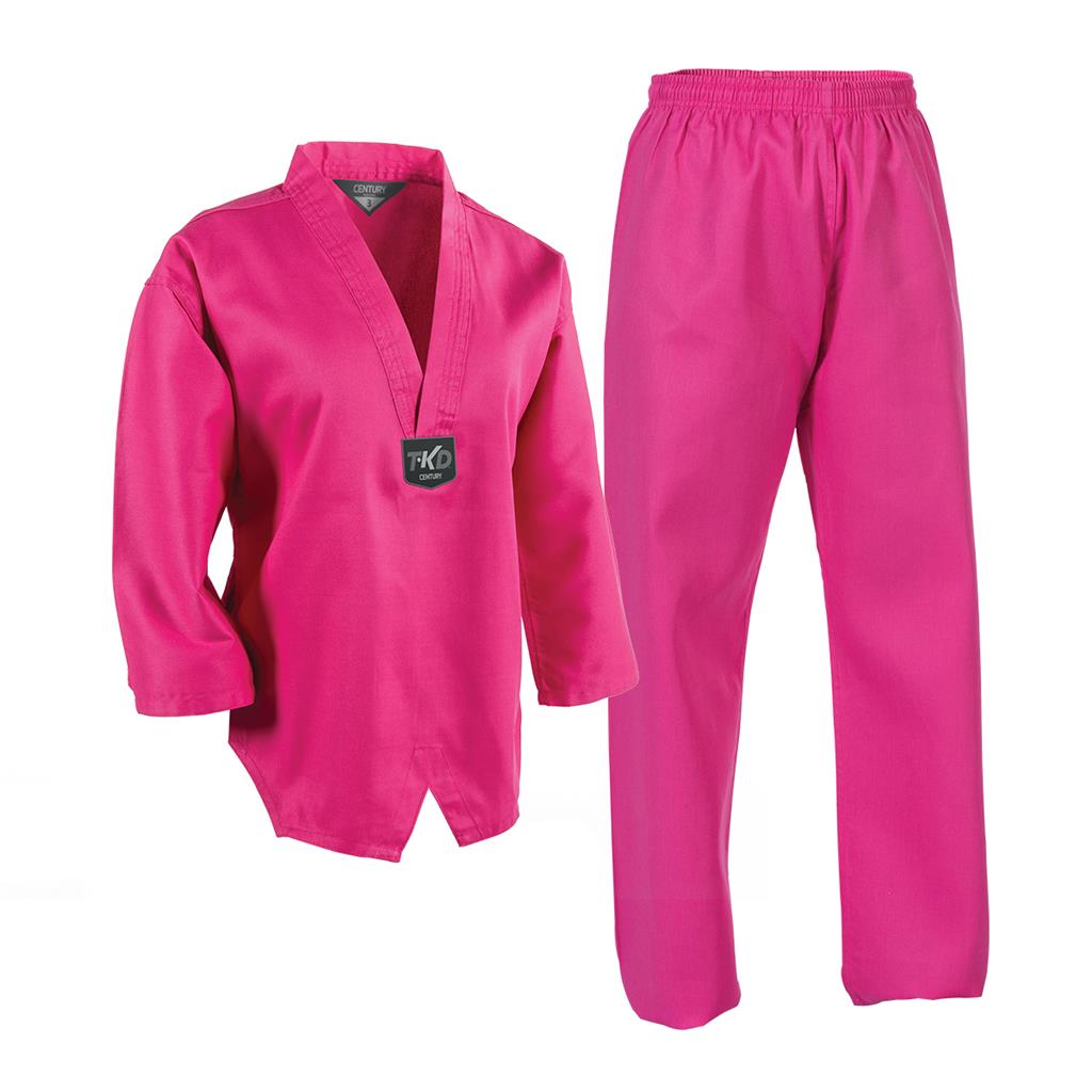 Century sporting goods pink / 000 6 OZ. LIGHTWEIGHT TKD STUDENT UNIFORM