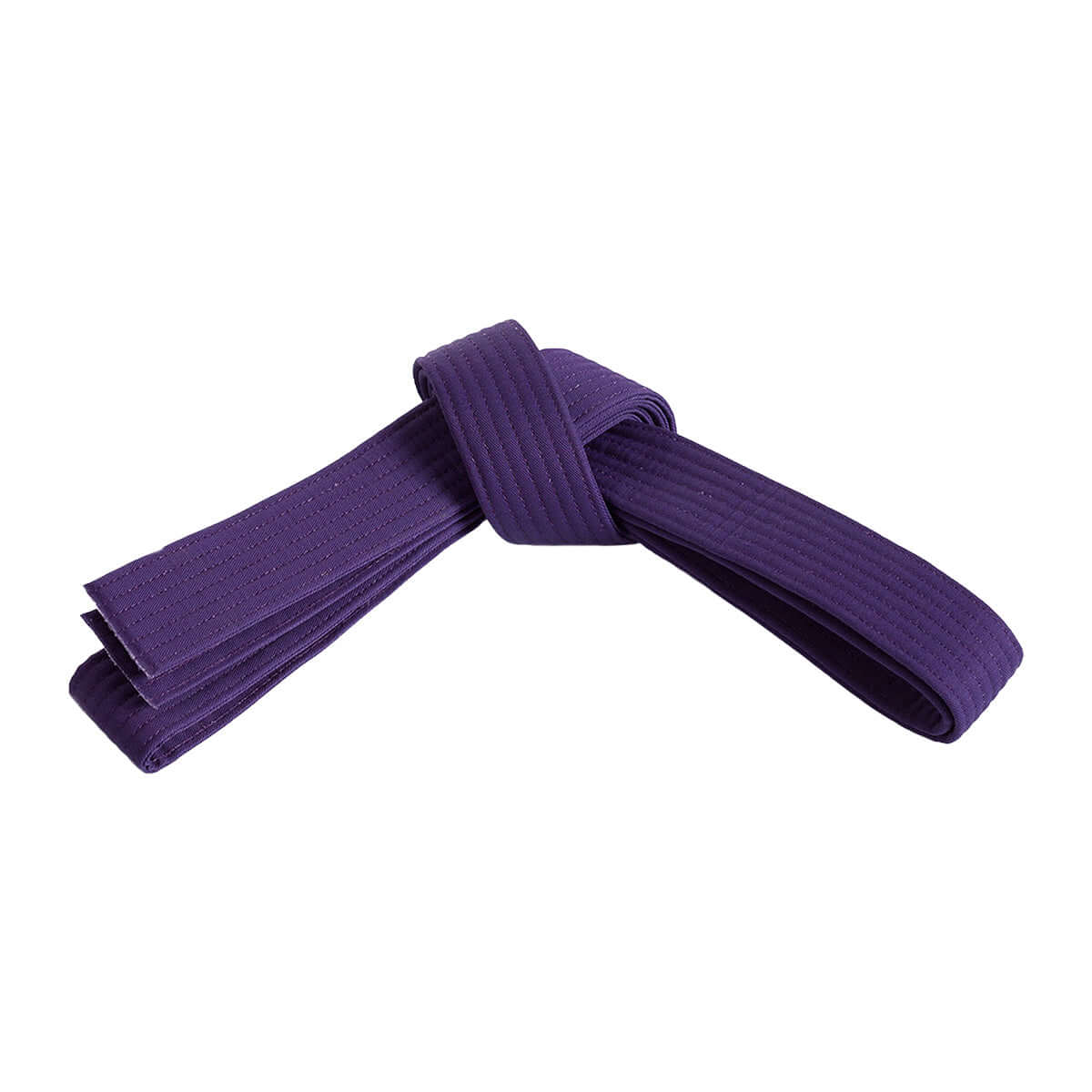 Century Sporting Goods Purple / 0 -ch small Double Wrap Solid Belt 1.75 inch width karate Taekwondo