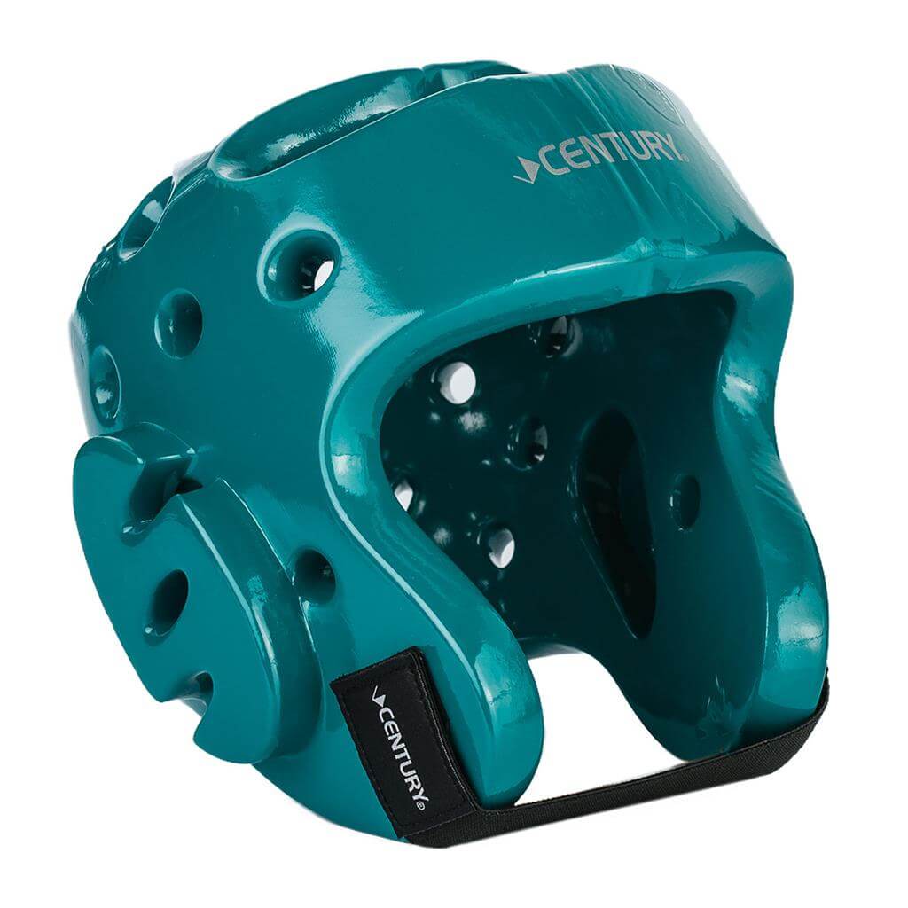 Century sporting goods teal / youth Century Student headgear Karate Sparring Gear