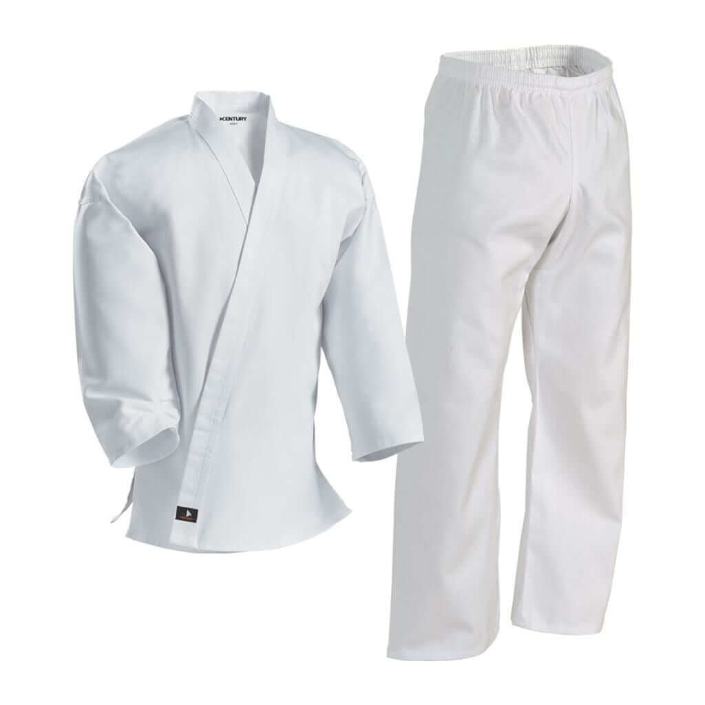 Century sporting goods white / 000 6 oz. Lightweight Student Uniform Martial Arts karate