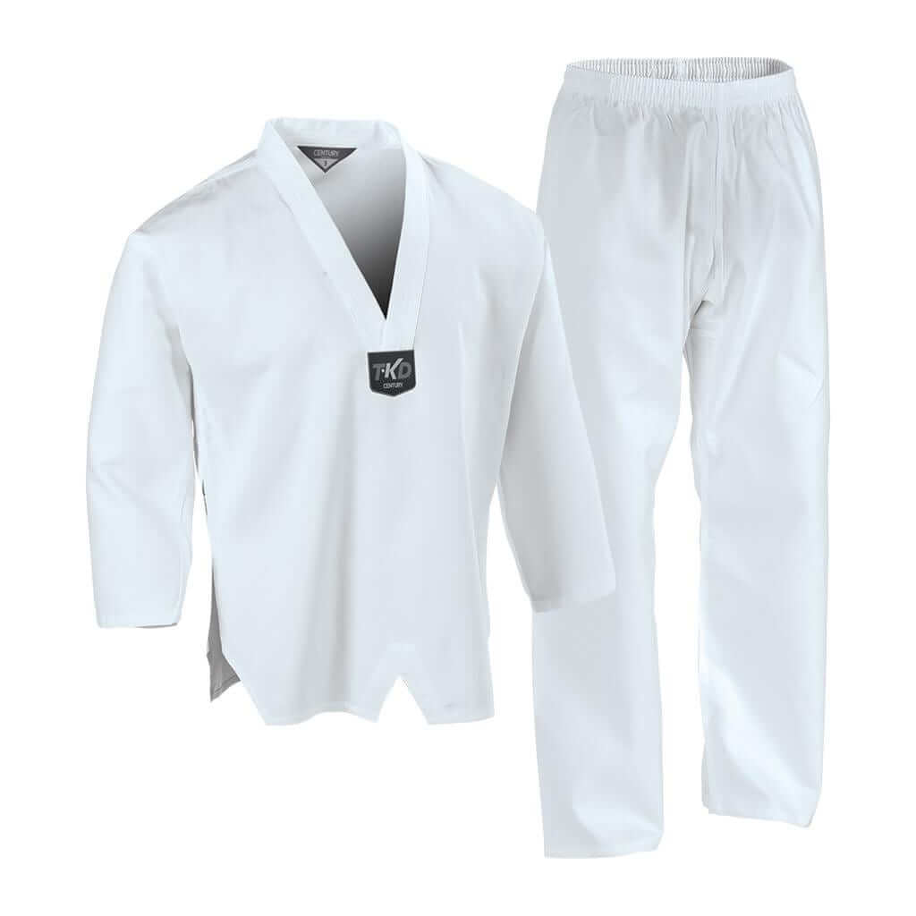 Century sporting goods white / 000 6 OZ. LIGHTWEIGHT TKD STUDENT UNIFORM