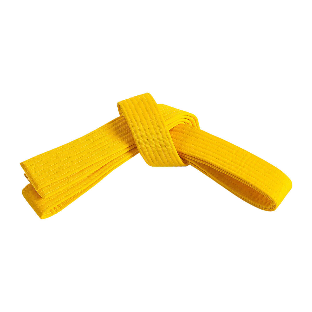 Century Sporting Goods Yellow / 0 -ch small Double Wrap Solid Belt 1.75 inch width karate Taekwondo