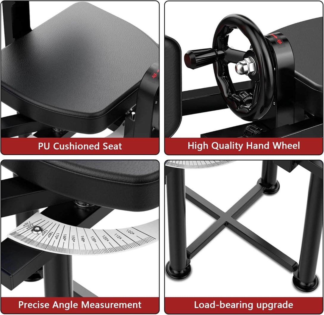 Eclipse Martial Art Supplies sporting goods Hip- Leg Stretcher Machine 300 lb capacity yoga karate dance