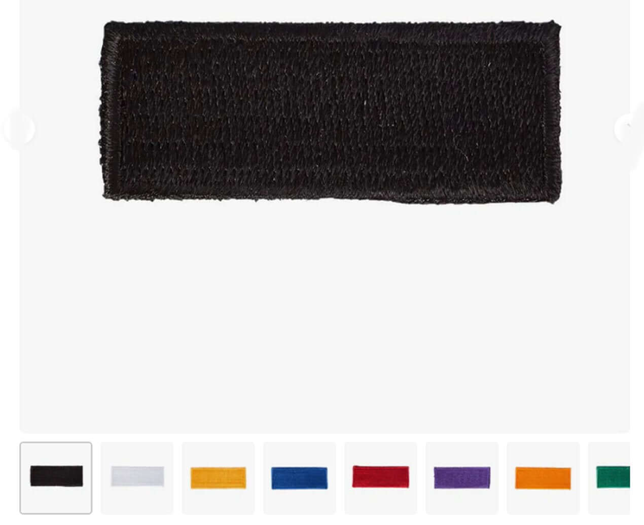 Eclipse Martial Art Supplies sporting goods Iron-On Stripe Patch 10 pack