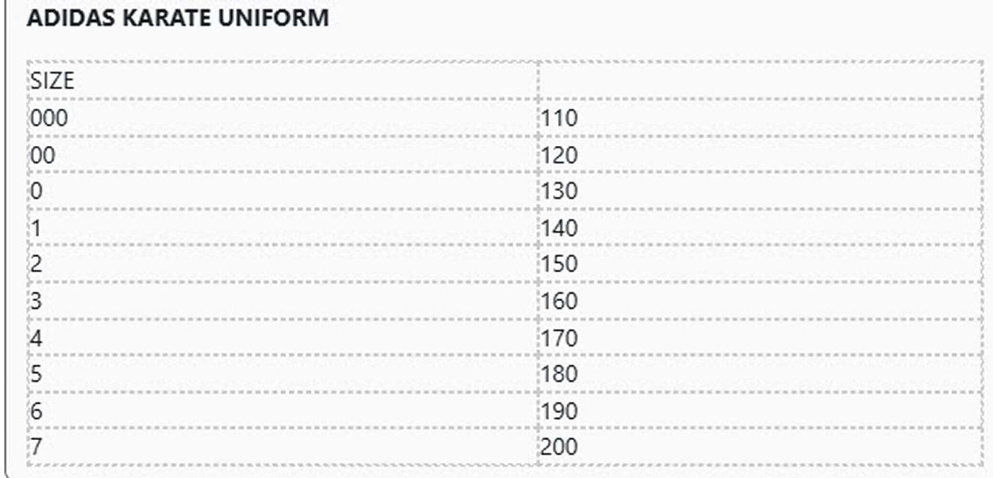 Eclipse Martial Art Supplies Sporting Goods ADIDAS GRAND MASTER GI KARATE UNIFORM