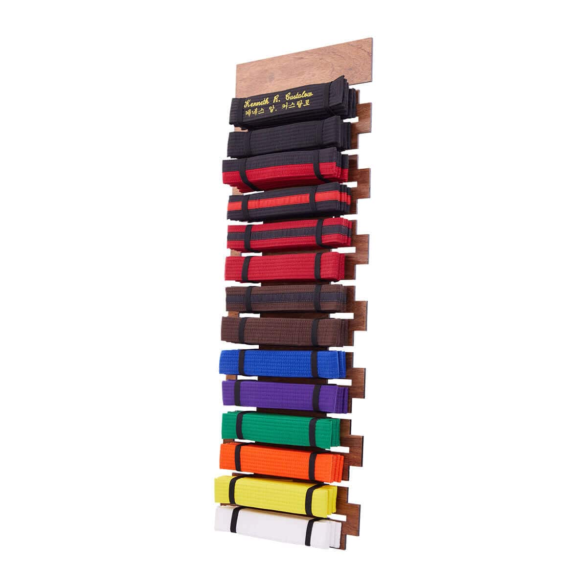 Eclipse Martial Art Supplies sporting goods 14 Level Belt Display Martial Arts Karate