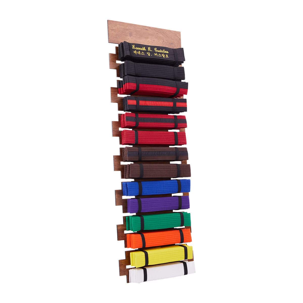 Eclipse Martial Art Supplies sporting goods 14 Level Belt Display Martial Arts Karate