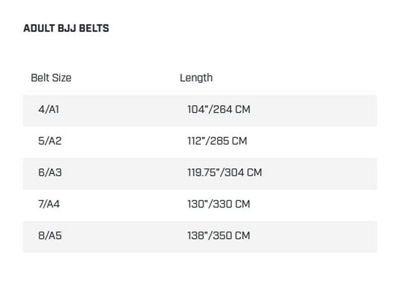 Eclipse Martial Art Supplies sporting goods GAMENESS ADULT BELT BJJ Brazilian Jiu jitsu