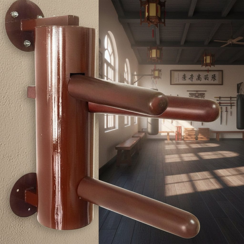Eclipse Martial Art Supplies sporting goods Wing Chun Dummy Half Sized Wall Mount Metal Dummy