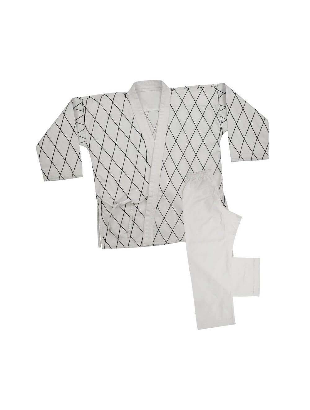 Eclipse Martial Art Supplies Sporting Goods 2 Hapkido Uniform White with black  Stitching 8 oz