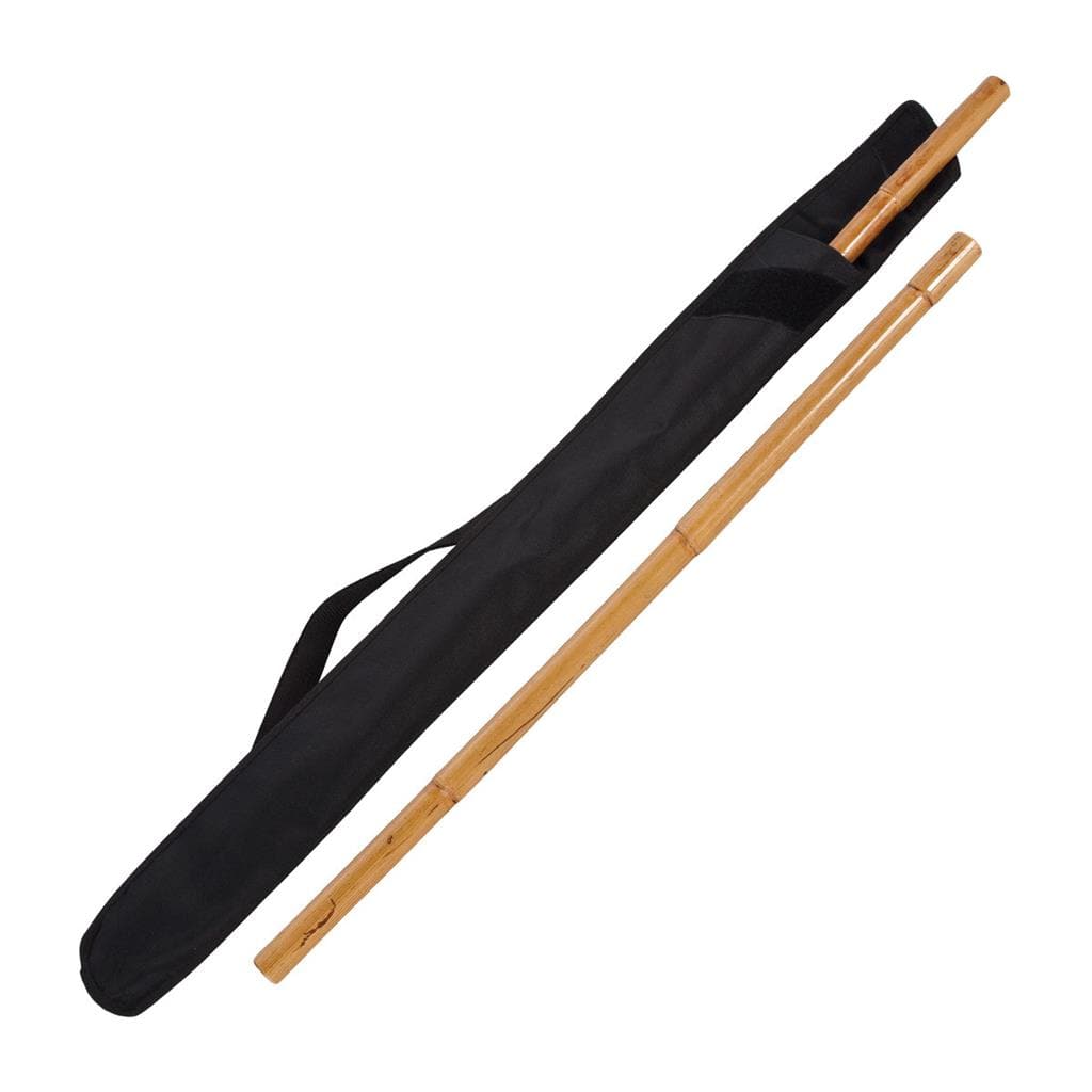 Eclipse Martial Art Supplies sporting goods 2 sticks Unpeeled Escrima Set with carrying case