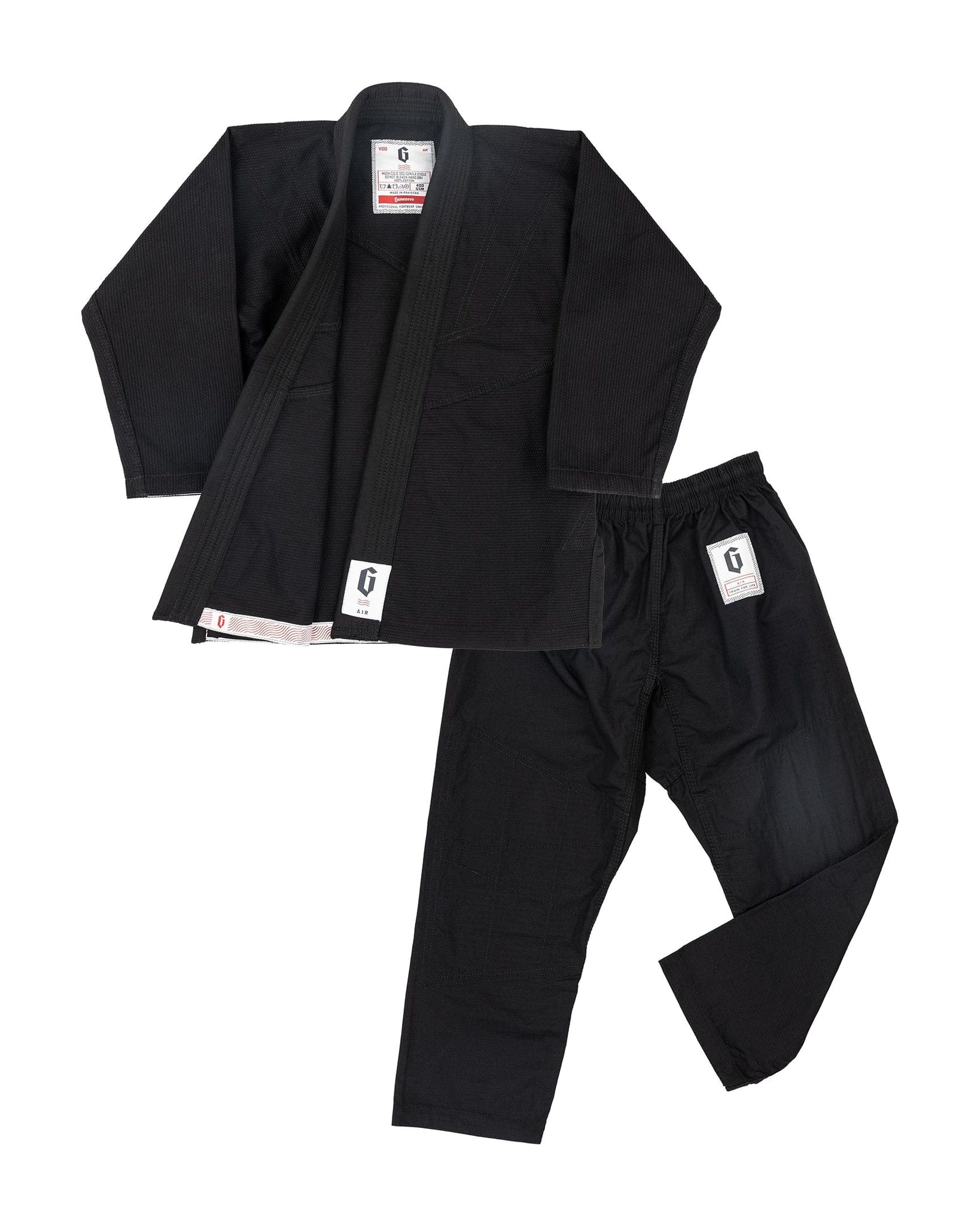 Eclipse Martial Art Supplies sporting goods black / 0000=M000 Gameness Youth Air Gi 3.0 Brazilian JiuJitsu