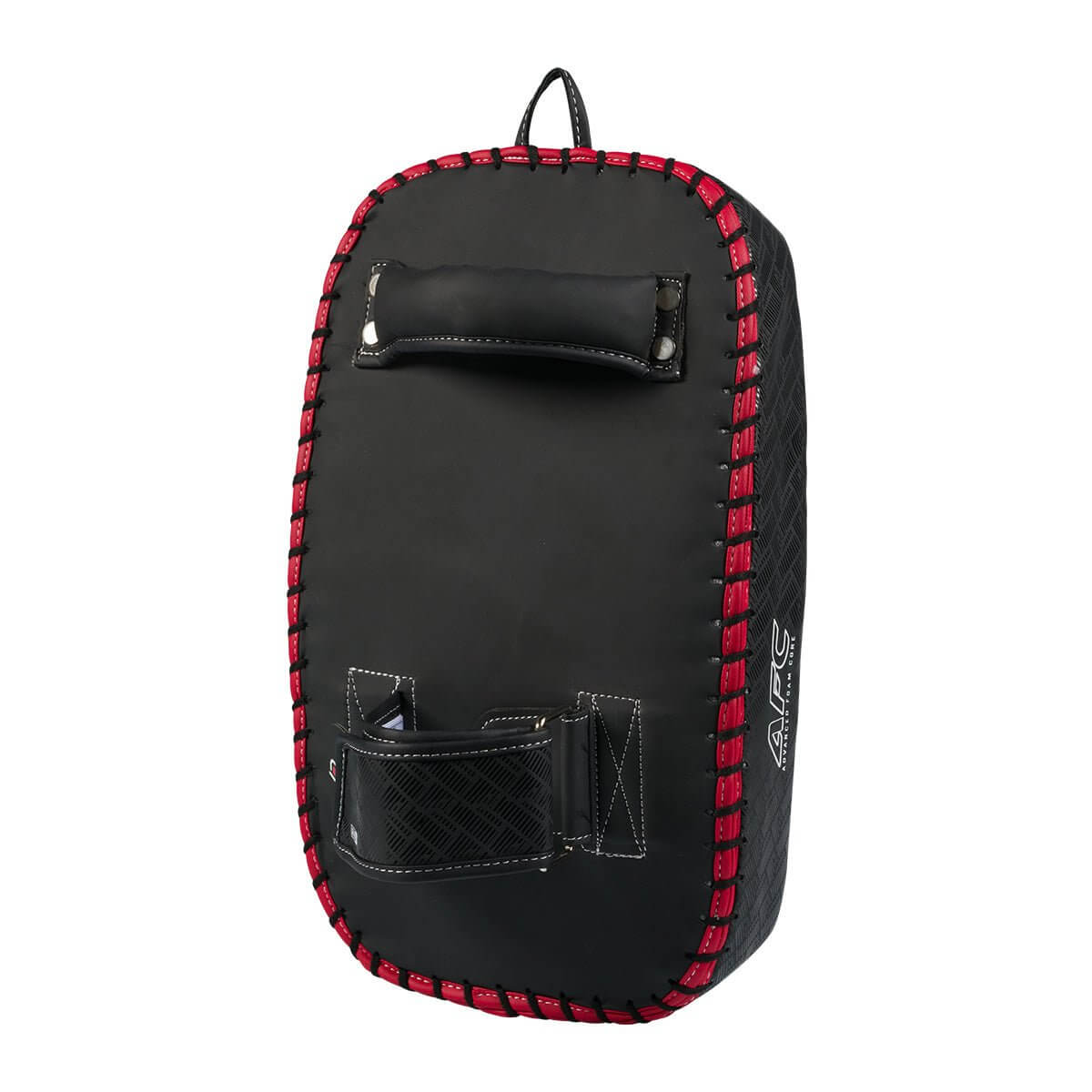 Eclipse Martial Art Supplies sporting goods black/red BRAVE CURVED MUAY THAI PAD - BLACK/Red