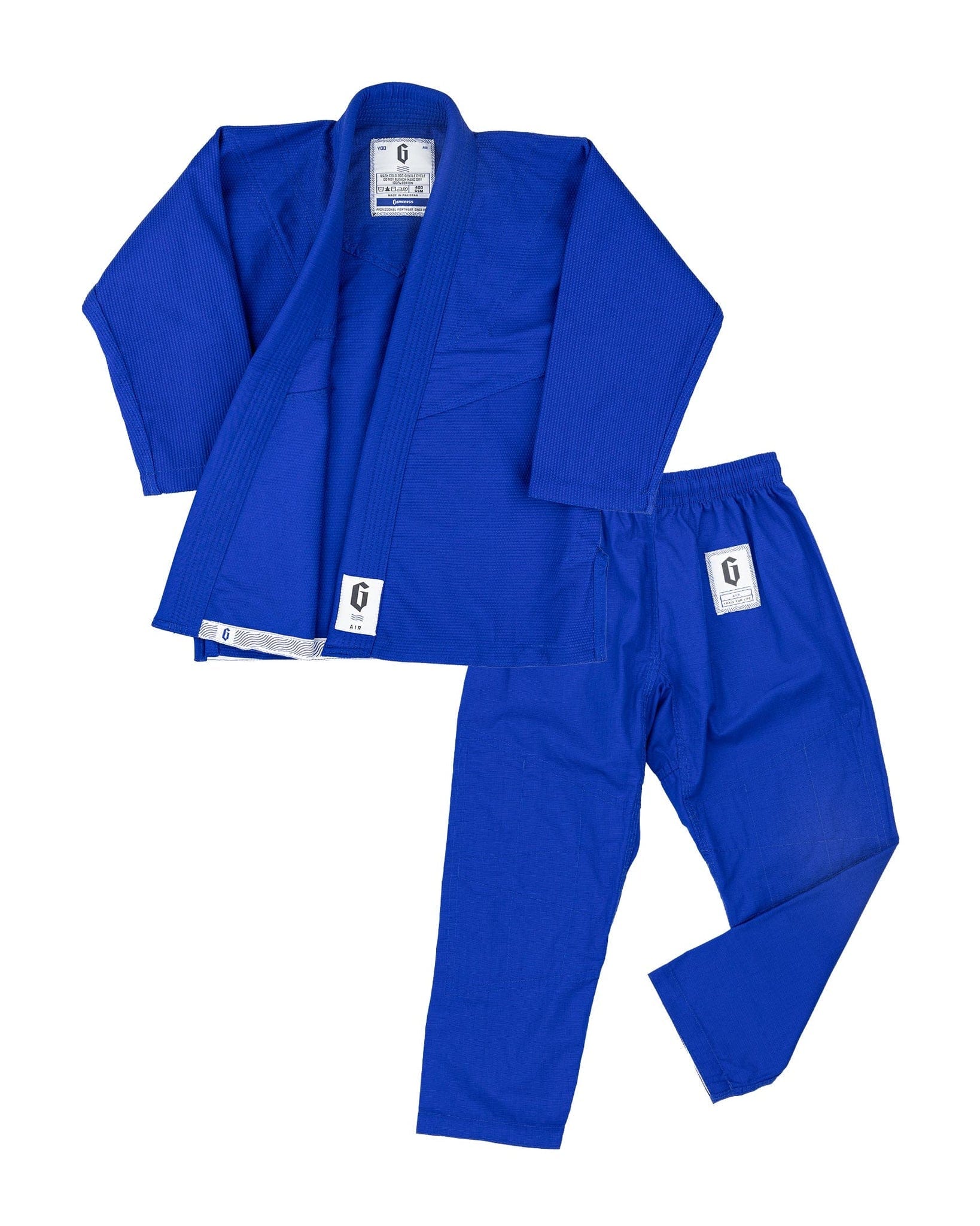 Eclipse Martial Art Supplies sporting goods blue / 0000=M000 Gameness Youth Air Gi 3.0 Brazilian JiuJitsu