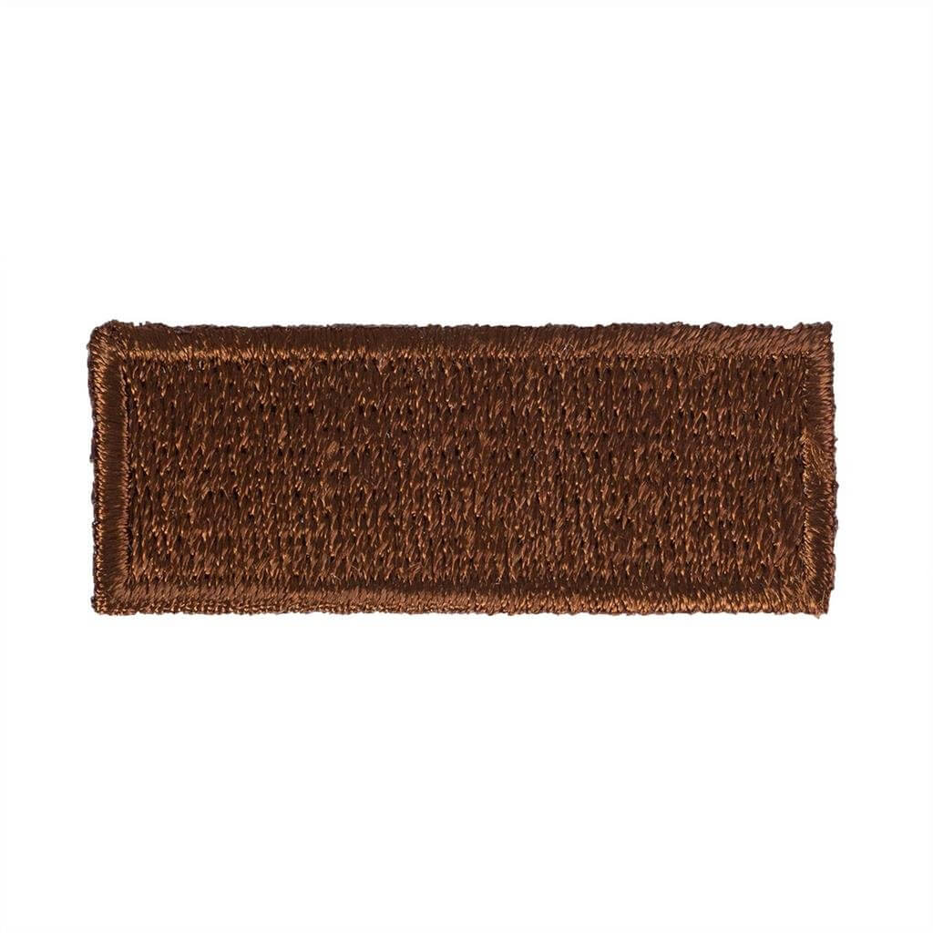 Eclipse Martial Art Supplies sporting goods Brown Iron-On Stripe Patch 10 pack