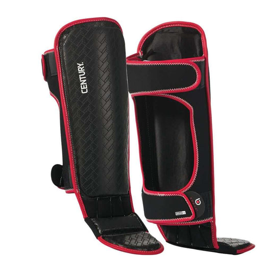 Eclipse Martial Art Supplies sporting goods small/med Century BRAVE MMA SHIN GUARDS RED/BLACK