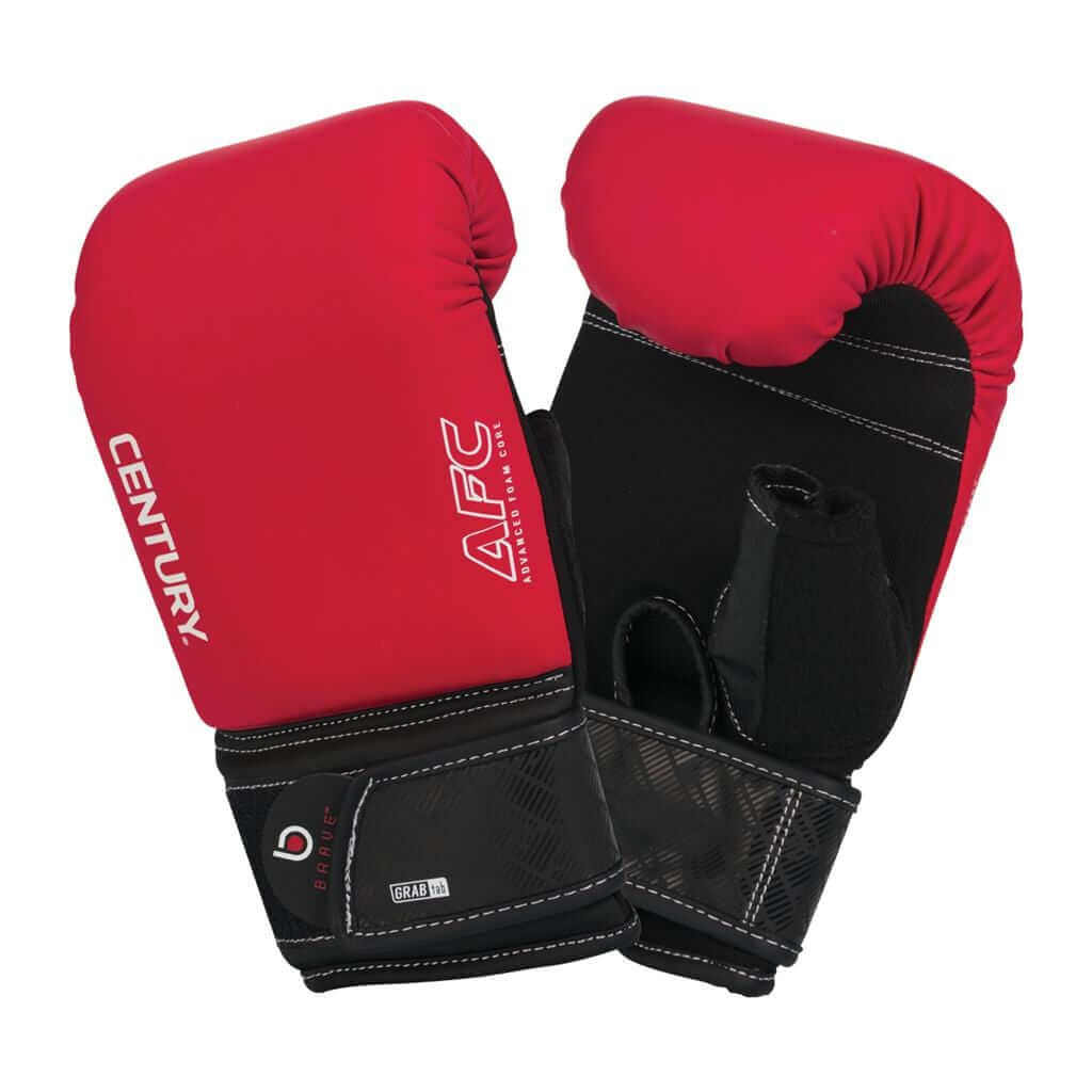 Eclipse Martial Art Supplies sporting goods small/med Century BRAVE BAG GLOVES MEN'S RED/BLK S/M