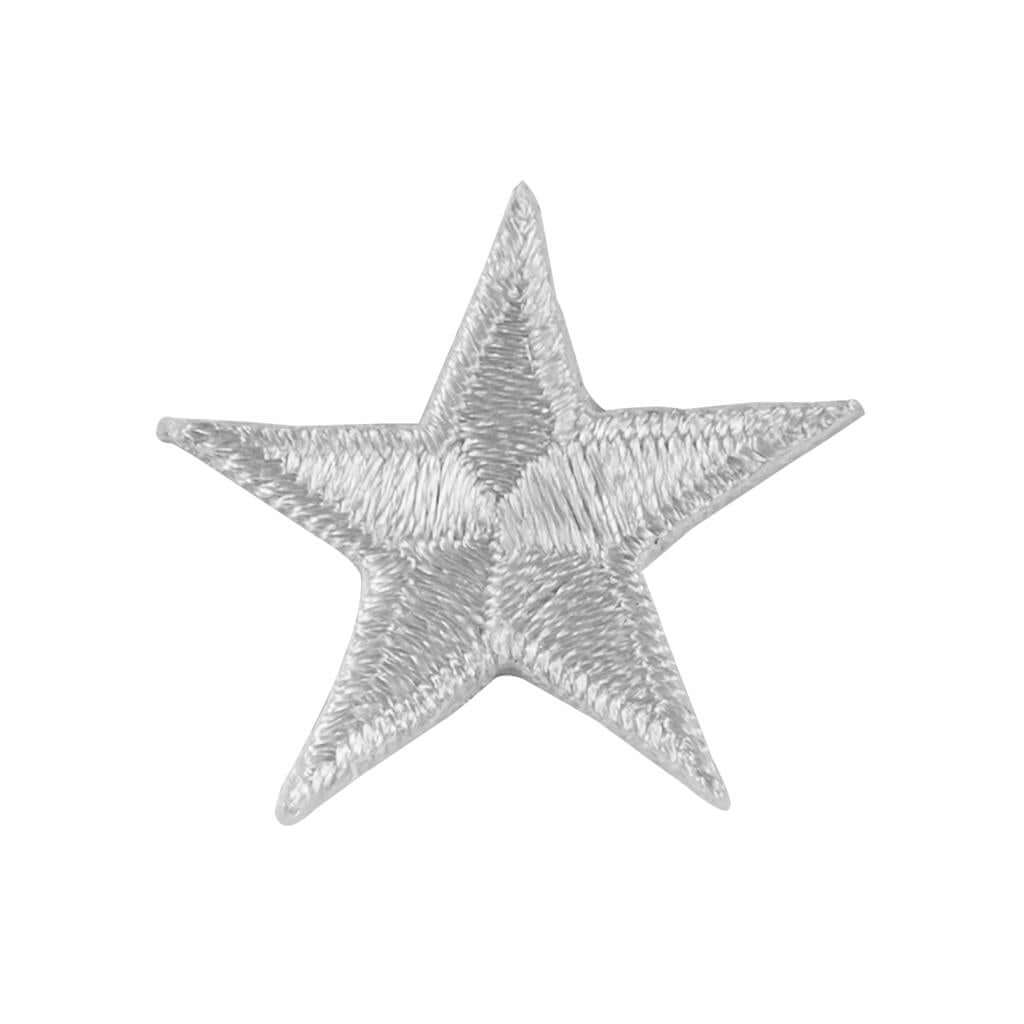 Eclipse Martial Art Supplies sporting goods White Iron-On Star Patches - 10 Pack Martial Arts Karate