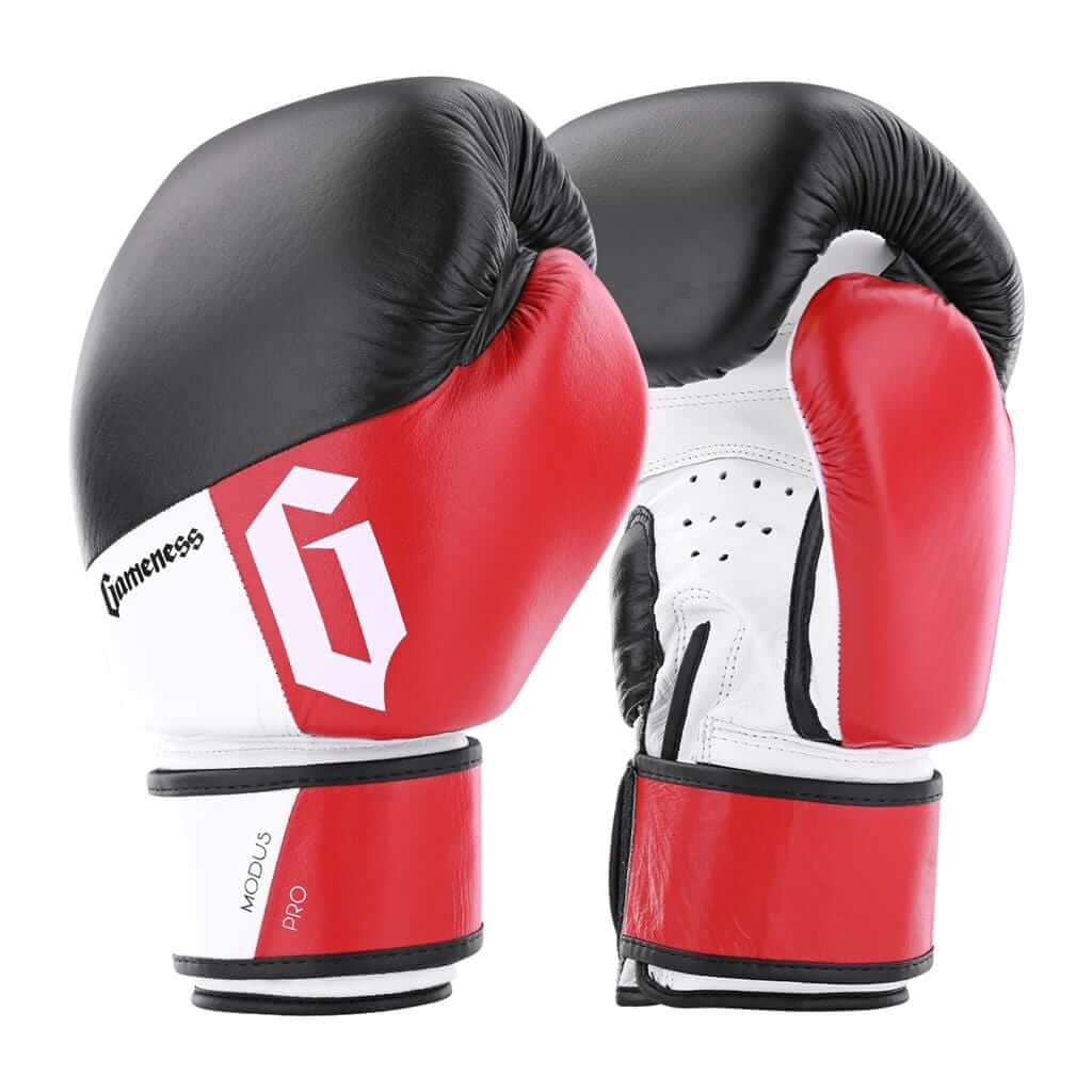 Eclipse Martial Art Supplies sporting goods white/black/red / 14 oz MODUS HEAVY BAG GLOVES punching bag gloves